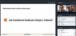 szkolenie dla bibliotekarzy w Krośnie z organizacji spotkań online