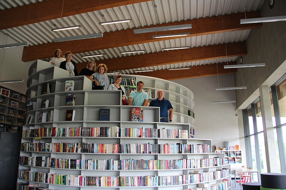 Spotkanie bibliotekarzy z Nowej Sarzyny z pracownikami biblioteki w Czarnym Borze