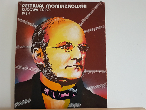 Plakat festiwalu Moniuszkowskiego