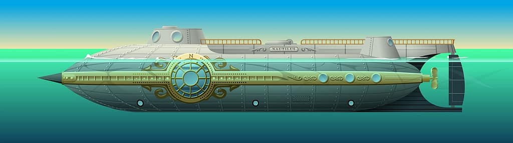Nautilus - czy taki okręt mógłby zaprojektować Stefan Drzewiecki?
