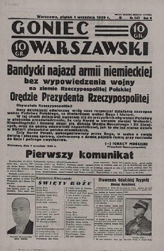 Niepodległa na Fali - 1939 - Goniec Warszawski